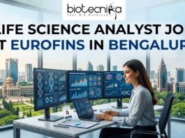Latest Life Science Analyst Job at Eurofins in Bengaluru Apply Now!