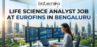 Latest Life Science Analyst Job at Eurofins in Bengaluru | Apply Now! Latest Life Science Analyst Job at Eurofins in Bengaluru Apply Now!