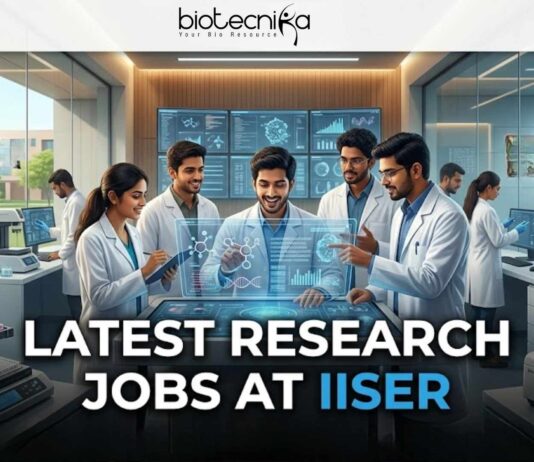 Latest Research Jobs at IISER | Earn Upto ₹57,000 + HRA | Apply Online Here Latest Research Jobs at IISER | Earn Upto ₹57,000 + HRA | Apply Online Here