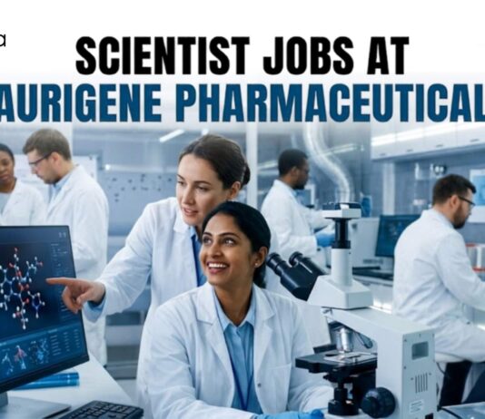 Latest Scientist Job at Aurigene Pharmaceutical in Hyderabad | Apply Now Latest Scientist Job at Aurigene Pharmaceutical in Hyderabad | Apply Now