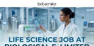 Life Science Job at Biological E. Limited in Hyderabad – Apply Now! Apply for Life Science Jobs at Biological E. Sustainability Professional vacancy in Hyderabad for candidates with 1–5 year experience.