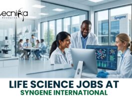 Life Science Jobs at Syngene International in Bangalore | Apply Now
