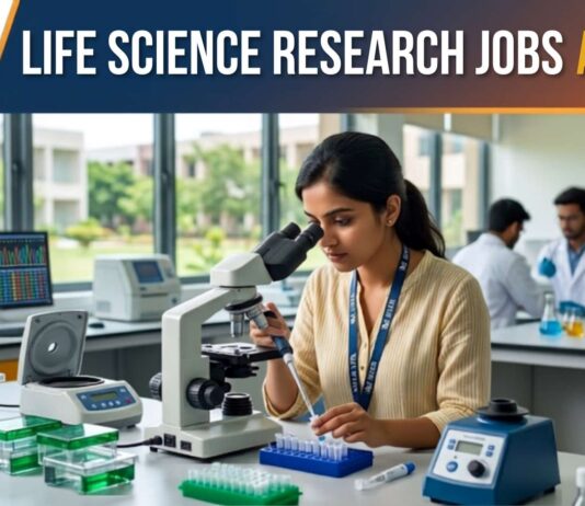 Life Science Research Job Opening at IISER | Salary Up to ₹37,000/Month + 30% HRA