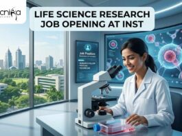 Life Science Research Job Opening at INST | Work on DBT-funded research project Life Science Research Job Opening at INST | Work on DBT-funded research project