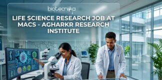 Life Science Research Job at MACS – Agharkar Research Institute | Apply Online Here Life Science Research Job at MACS - Agharkar Research Institute | Apply Online Here