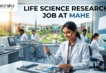 Life Science Research Job at MAHE | Apply Before Deadline! Life Science Research Job at MAHE Apply Before Deadline!