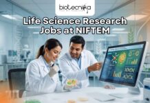 Life Science Research Job at NIFTEM | Earn Upto ₹37,000/Month | Apply Now! Life Science Research Job at NIFTEM | Earn Upto ₹37,000/Month | Apply Now!