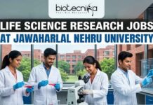 Latest Life Science Research Jobs at Jawaharlal Nehru University (JNU) | Apply Now!! Life Science Research Jobs at Jawaharlal Nehru University (JNU)