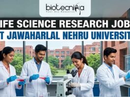 Latest Life Science Research Jobs at Jawaharlal Nehru University (JNU) | Apply Now!! Life Science Research Jobs at Jawaharlal Nehru University (JNU)