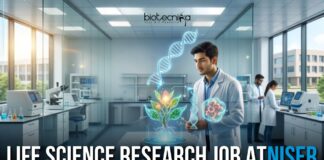 Life Science Research Jobs at NISER | Work On Government of Odisha Funded Research Project Life Science Research Jobs at NISER Work On Government of Odisha Funded Research Project (1)