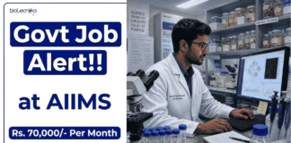 Rs. 70,000/- Per Month Govt Research Jobs at AIIMS | Online Applications AIIMS Recruitment 2026 Invites Applications under ANRF project. Apply for Govt Research Jobs and Build your Life Sciences Career.