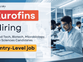 Life Sciences Jobs at Eurofins | Biotech, Microbio Candidates Can Apply Apply for Eurofins Career in Gurugram. Biotechnology and Life Sciences Jobs for Graduates with Laboratory Experience.
