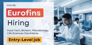 Life Sciences Jobs at Eurofins | Biotech, Microbio Candidates Can Apply Apply for Eurofins Career in Gurugram. Biotechnology and Life Sciences Jobs for Graduates with Laboratory Experience.