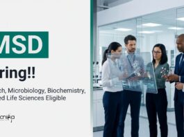 MSD Careers invites Applications in Hyderabad. Biotechnology Jobs offering an exciting Career in Life Sciences and Digital Lab Systems.