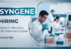 Apply for Syngene Career Scientist Upstream Development role in Bangalore. Biotechnology and Life Sciences Jobs in Biopharmaceutical R&D.