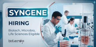 Biotechnology Jobs in Bengaluru at Syngene | Apply Now Apply for Syngene Career Scientist Upstream Development role in Bangalore. Biotechnology and Life Sciences Jobs in Biopharmaceutical R&D.
