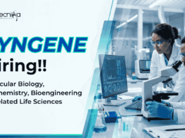 Syngene is Hiring in Bengaluru | Apply Now for Life Sciences Jobs Apply for Syngene Career Opportunities in Bangalore. Explore Life Sciences Jobs in Molecular Biology Research.