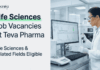 Life Sciences Jobs at Teva Pharma | Apply Online Now Apply for Teva Careers 2026. Explore Life Sciences Jobs in QA/QC Roles in Bangalore. Check Eligibility Today.