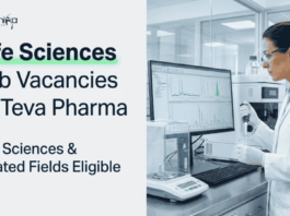 Life Sciences Jobs at Teva Pharma | Apply Online Now Apply for Teva Careers 2026. Explore Life Sciences Jobs in QA/QC Roles in Bangalore. Check Eligibility Today.