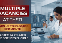 Govt Research Jobs at THSTI with Up to Rs. 56,000/- Salary Per Month | Walk-In THSTI Recruitment 2026 offers Govt Research Jobs for Life Sciences Career Aspirants through Walk-In Interviews.