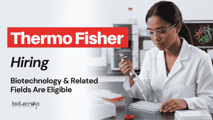 Life Sciences Jobs at Thermo Fisher Apply for Scientist - Protein Biology in Bengaluru and Explore Life Sciences Jobs under Thermo Fisher Career Opportunities