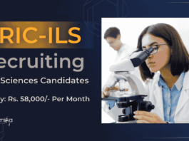 Apply for BRIC ILS Recruitment 2026 abd Explore Govt Research Jobs and Build your Career in Life Sciences with a ₹58,000 fellowship.