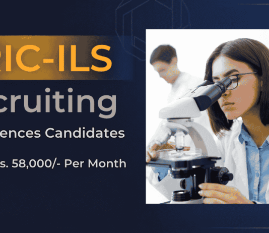 Apply for BRIC ILS Recruitment 2026 abd Explore Govt Research Jobs and Build your Career in Life Sciences with a ₹58,000 fellowship.