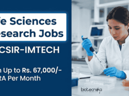 Apply for CSIR-IMTECH Recruitment 2026 and Explore Govt Life Sciences & Microbiology Jobs with Attractive Salary.
