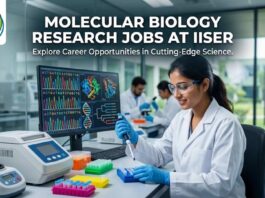 Molecular Biology Research Job Vacancy at IISER | Applications Invited IISER Mohali Molecular Biology Research Jobs