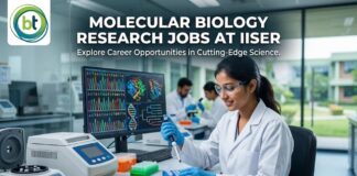 IISER Mohali Molecular Biology Research Jobs