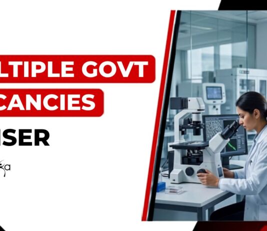 Multiple Vacancies at IISER | Apply Now for Govt Research Jobs IISER Pune Recruitment 2026 Announced Vacancies for Life Sciences Candidates and Apply Online for Govt Research Jobs Before 31 July 2026.