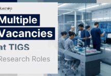 Multiple Vacancies Research Jobs at TIGS in Life Sciences | Apply Online Now Apply for TIGS Recruitment 2026 for Research positions in the Crop Improvement Program and explore Jobs in Life Sciences.