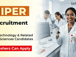 Govt Life Sciences Jobs at NIPER – Freshers can Apply!! Apply for NIPER Recruitment 2026. Explore Govt Life Sciences Jobs in Biotechnology and Related fields and kickstart your Career.
