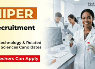 Govt Life Sciences Jobs at NIPER – Freshers can Apply!! Apply for NIPER Recruitment 2026. Explore Govt Life Sciences Jobs in Biotechnology and Related fields and kickstart your Career.