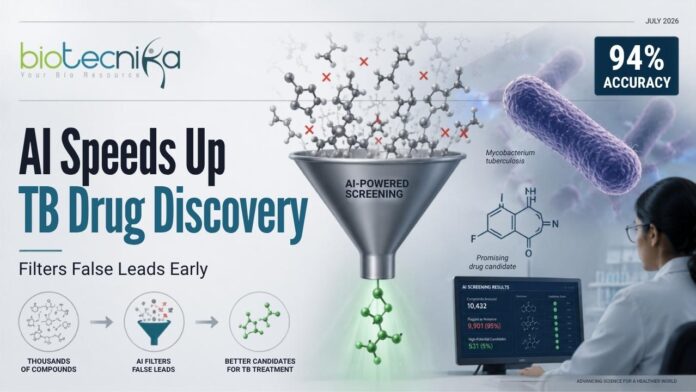 New AI Tool Accelerates Tuberculosis Drug Discovery by Eliminating False Leads Texas A&M Researchers developed an AI tool that identifies false-positive compounds, Accelerating Tuberculosis Drug Discovery.