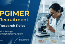 Govt Research Jobs at PGIMER | Microbio & Biotech Eligible Apply for PGIMER Recruitment and Explore Excellent Govt Microbiology Research Jobs in Jobs Opportunity in Chandigarh.