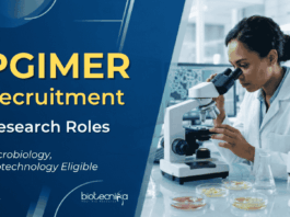 Apply for PGIMER Recruitment and Explore Excellent Govt Microbiology Research Jobs in Jobs Opportunity in Chandigarh.