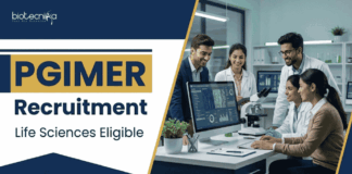Govt Life Sciences Jobs at PGIMER | Online Applications Open PGIMER Recruitment Announced for Project Technical Support. Explore Govt Life Sciences Jobs and Build Career in Molecular Biology.