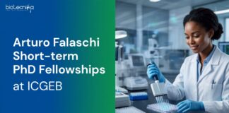 Arturo Falaschi Short-term PhD Fellowships at ICGEB | Applications Open Apply for the Arturo Falaschi Short-Term PhD Fellowship. International Chance Offering Advanced Life Sciences Research Training & Funding.