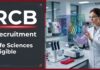 RCB Recruitment 2026 | Project Associate Jobs in Life Sciences RCB Recruitment 2026 invites Applications for Project Associate Positions. Life Sciences Candidates Check Eligibility & Apply for Govt Jobs.