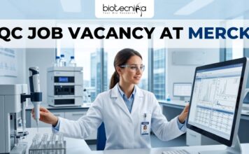 QC Job Vacancy at Merck | Biochemistry Professionals Apply Now QC Job Vacancy at Merck Biochemistry Professionals Apply Now