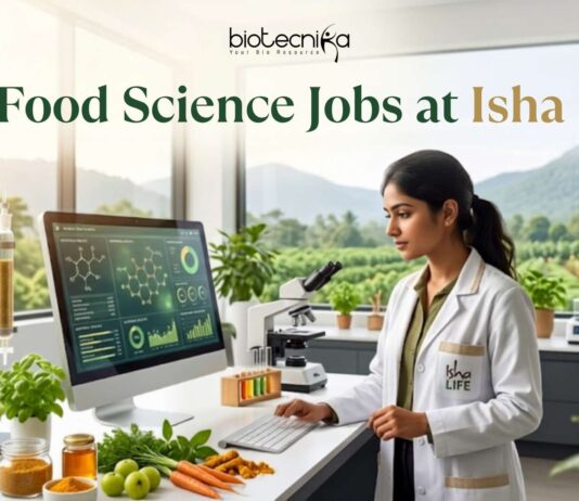 R&D Food Science Jobs at Isha LIFE | Apply Before Everyone Else!