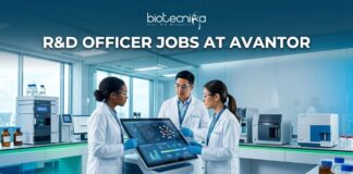 R&D Officer Jobs at Avantor | MSc Life Science Candidates Apply Now R&D Officer Jobs at Avantor | MSc Life Science Candidates Apply Now