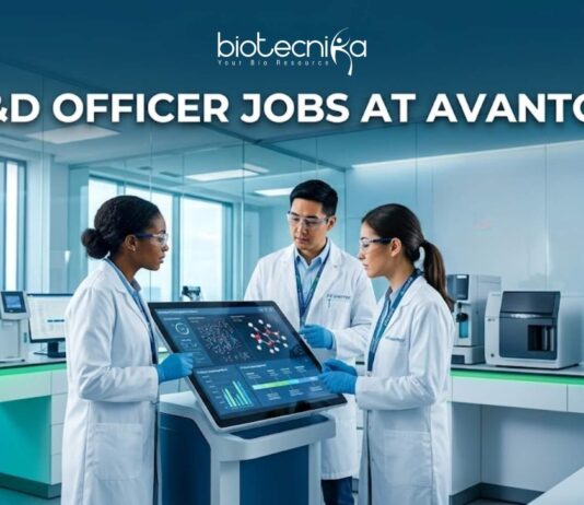 R&D Officer Jobs at Avantor | MSc Life Science Candidates Apply Now R&D Officer Jobs at Avantor | MSc Life Science Candidates Apply Now