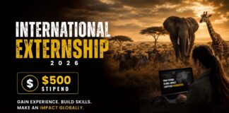 Remote International Externship with $500 Stipend at Nat Geo | Applications Open Apply for the Nat Geo International Externship 2026. Explore Remote Life Sciences Opportunities with a $500 stipend & Build your Career.