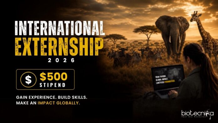 Remote International Externship with $500 Stipend at Nat Geo Apply for the Nat Geo International Externship 2026. Explore Remote Life Sciences Opportunities with a $500 stipend & Build your Career.