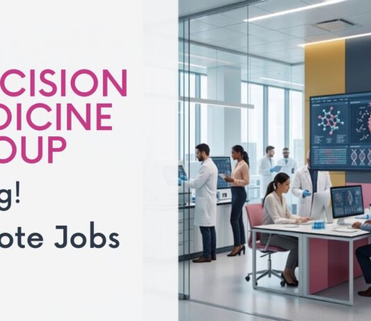Remote Life Sciences Job Recruitment at Precision Medicine | Apply Now Apply for Analyst Jobs at Precision Medicine Group. Excellent Remote Life Sciences Jobs Opportunity those seeking a Biotechnology Career.