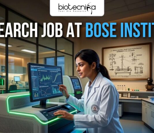 Apply for a Research Job at Bose Institute Careers. Project Associate-II vacancy in Kolkata with salary up to ₹42,000 + HRA.