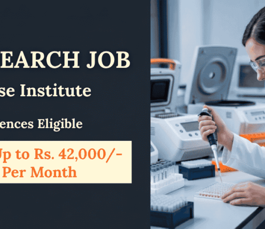 Bose Institute Recruitment 2026 Invites Applications for Project Associate. Apply for Life Sciences Research Jobs in Kolkata.