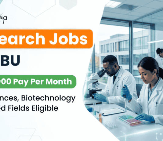 Rs. 54,000/- Per Month Salary Research Jobs in Biotechnology at GBU | Apply Online Apply for GBU Recruitment 2026. Research Jobs for PhD Biotechnology, Life Sciences, Microbiology and Biochemistry candidates.